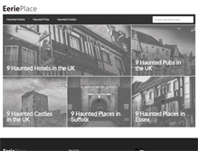Tablet Screenshot of eerieplace.com